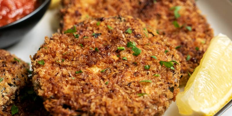 Baked Eggplant Easy Crispy Oven Baked Recipe The Kitchn